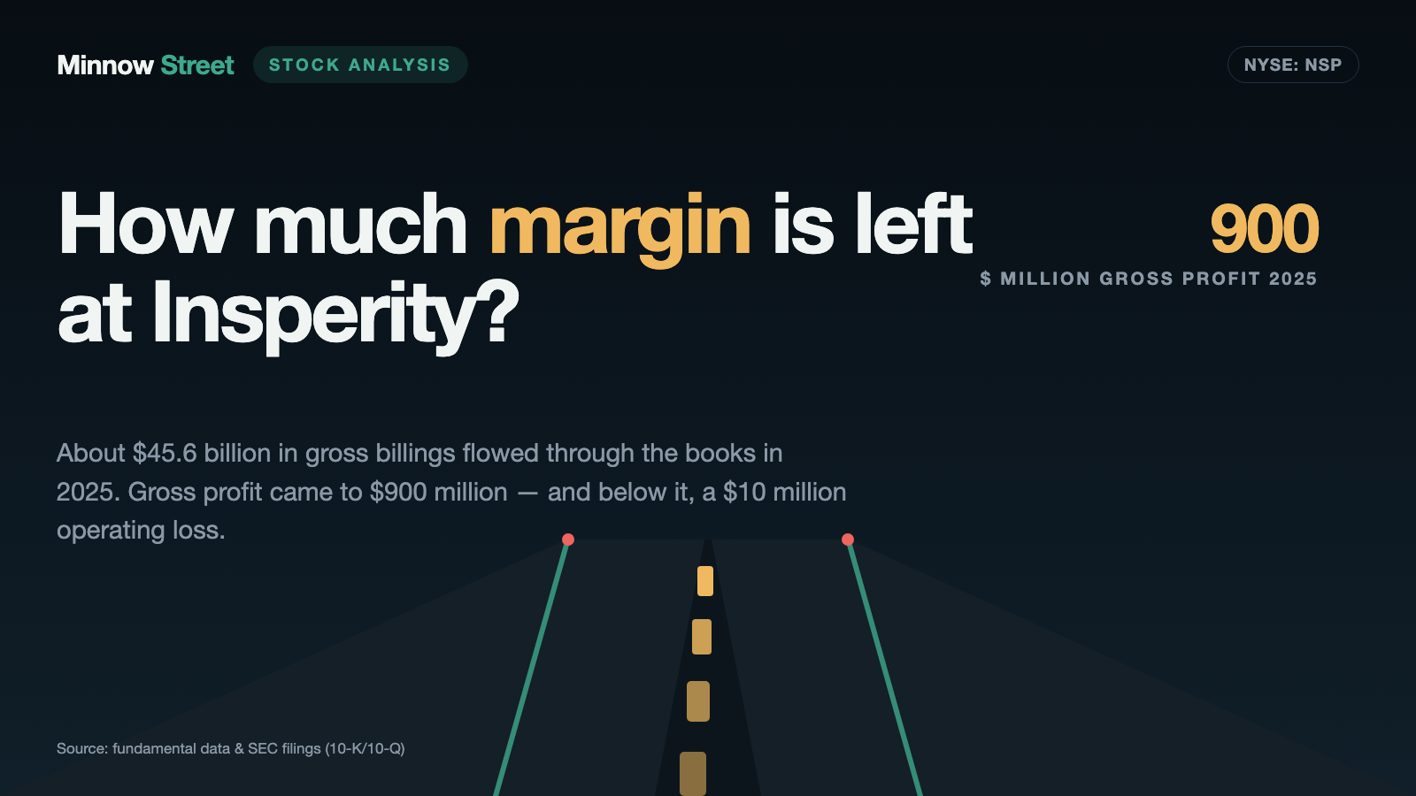 Insperity: $45.6 Billion Flows Through, a $10 Million Loss Stays Behind