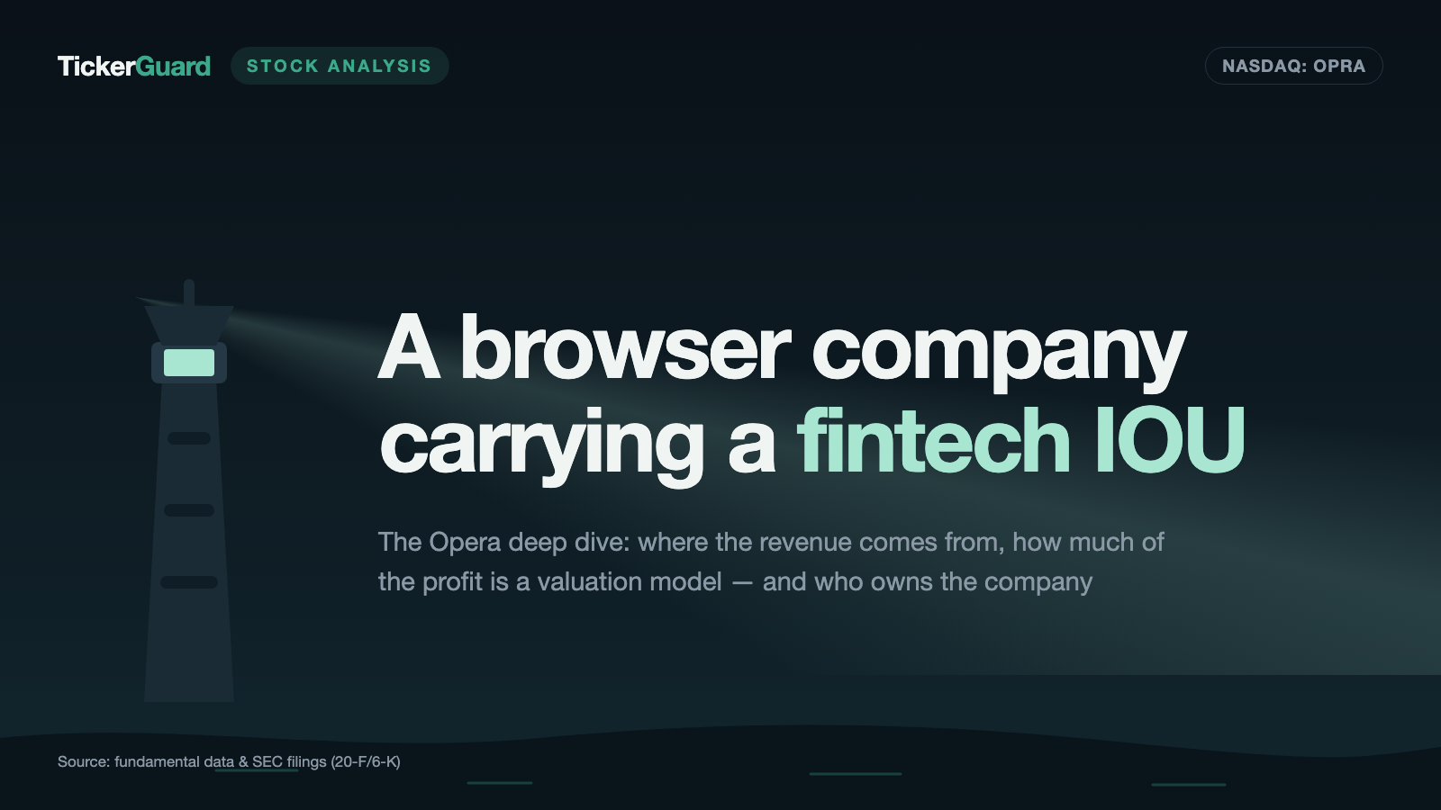 Opera: The Browser You Remember Now Sells Ads — And a Quarter of Its Balance Sheet Cannot Be Bought