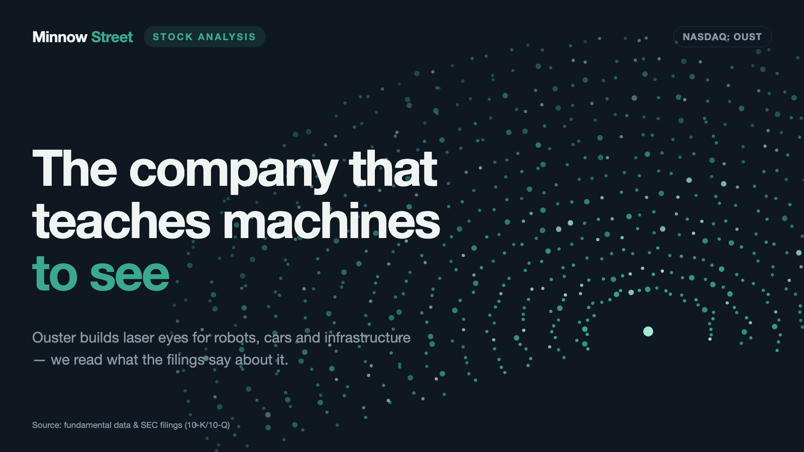 Ouster Stock: Lidar Growth, a Physical-AI Story and the Fine Print