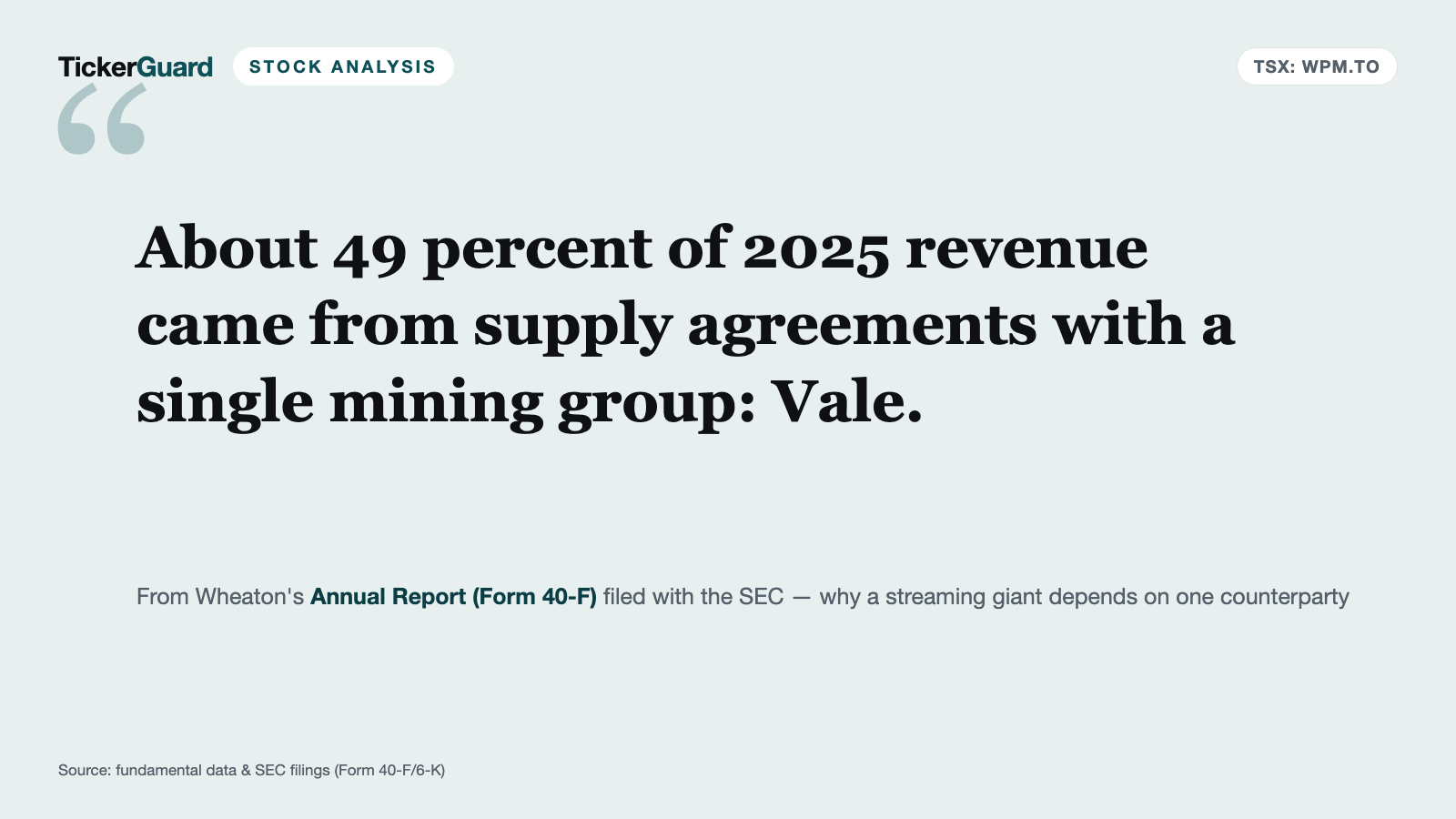 Wheaton Precious Metals: The Debt-Free Streaming Giant Suddenly Owes $1.9 Billion