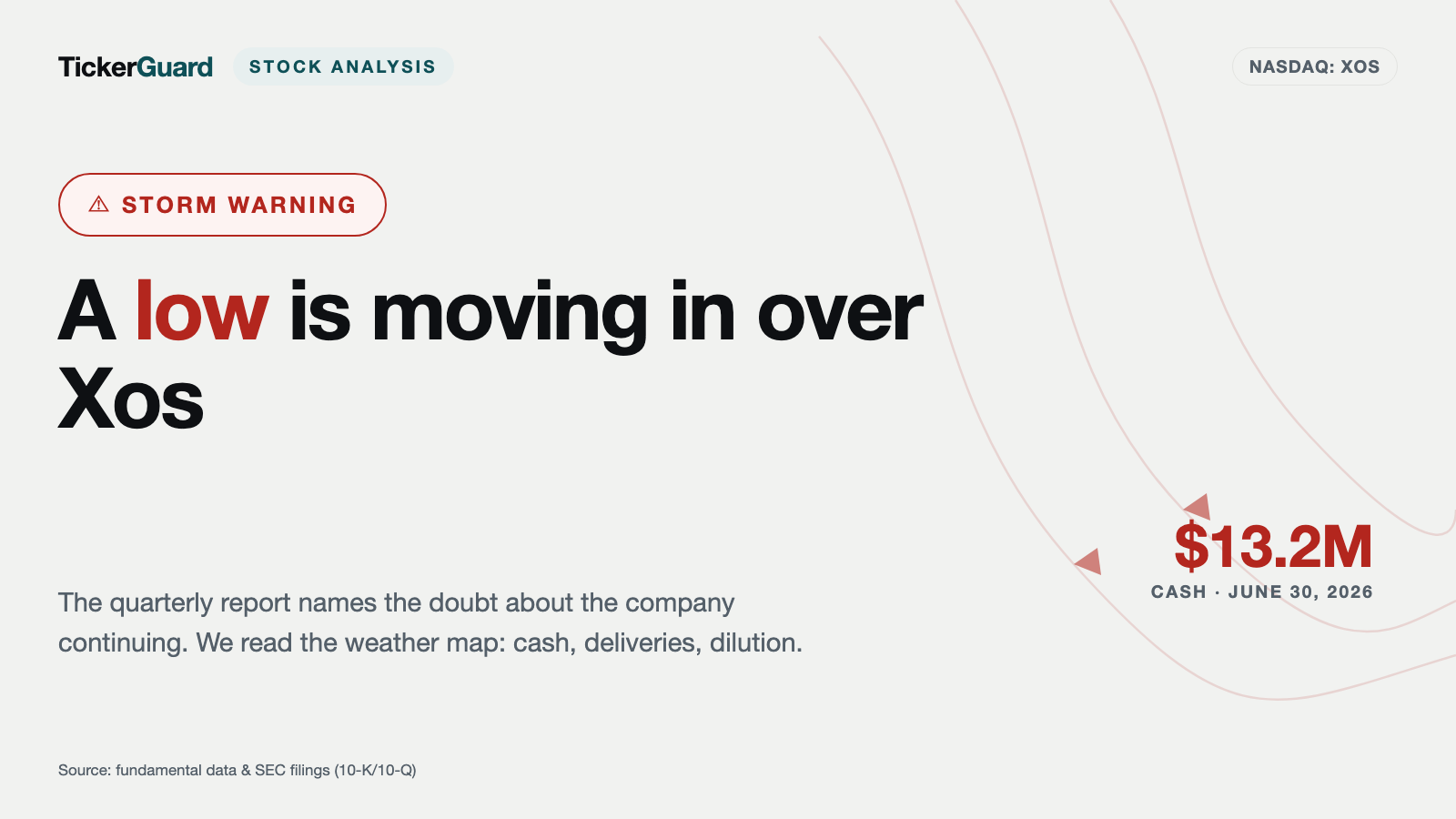 Xos: The Best Margin in Company History — Earned With Almost No Trucks